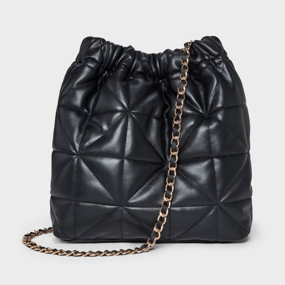 a New Day Rouched Chain Crossbody Bag